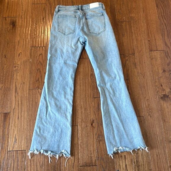 Pistola Lennon high rise flare distressed jeans size 28 - Picture 10 of 12